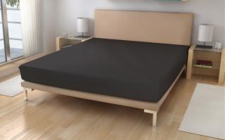 Polášek Jersey prostěradlo Antracit 100% bavlna 90/200