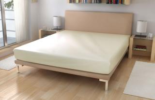 Polášek Prostěradlo Micro Smetanové 100% polyester 90x200 cm
