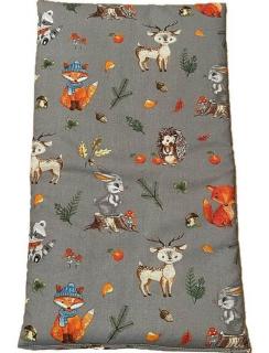 SDS Matrace do postýlky pro panenky Zvířátka z lesa  Bavlna, výplň: Polyester, 50/28 cm