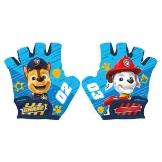 SEVEN Dětské rukavice na kolo Paw Patrol Boys 70% polyester, 30% elastan, UNI 5 odpovídá 3 - 9 let