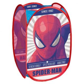 SEVEN Koš na hračky Spiderman Polyester 36x36x58 cm