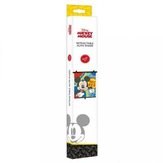SEVEN Sluneční clona Roletka Mickey Happy Plast, Polyester, 1 ks