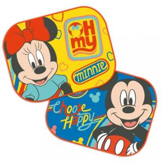 SEVEN Sluneční clony Mickey a Minnie Polyester 44x35cm
