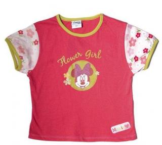 Tričko Minnie Mouse vel. 6měs. (bavlněné tričko Disney, baby tričko Minnie Mouse)