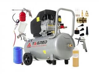 AKČNÍ SET SETTA301NM, Olejový kompresor 50l, 230V s příslušenstvím | 2800W