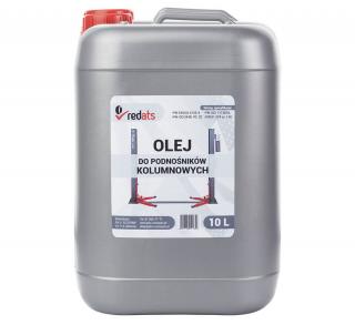 Hydraulický olej pro sloupové a nůžkové zvedáky REDATS HL32 10L , 08-01-22