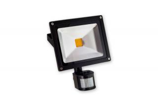 LED reflektor studený 20W COB EPISTAR + PIR