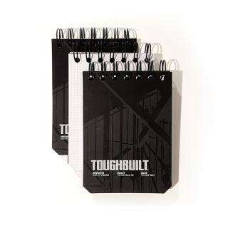 Malý mřížkovaný zápisník (3 ks) TOUGHBUILT TB-56-S-3