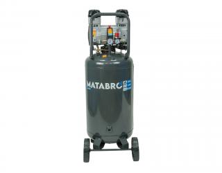 Matabro MB-K208, Bezolejový vertikální kompresor 100l, 230V, 2 písty, 3000W | 10 BAR