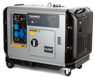 POUŽITO - Tagred TA10300DS, Dieselová elektrocentrála 10300W, jednofázová s ochranou AVR | 230V/32A