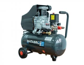 ROZBALENO - Matabro MB-K102, Olejový kompresor 24l, 230V | 2500W