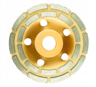 Segmentovaný zlatý brusný disk 125 mm, V04001A