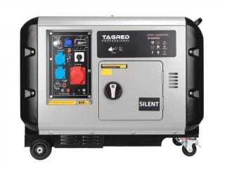 Tagred TA10300TDSP, Použitá dieselová elektrocentrála 10300W, s ochranou AVR | 230V/400V