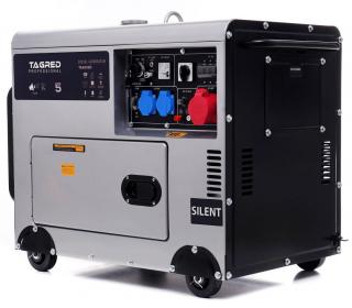 Tagred TA6000D, Dieselová elektrocentrála 11150 W, se stabilizátorem AVR, 230/400V