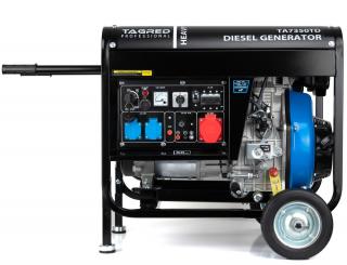 Tagred TA7350TD, Dieselová elektrocentrála 7350 W | 230V / 400V | s ochranou AVR