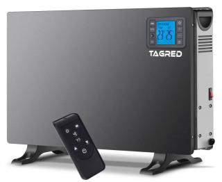 Tagred TA941B, Elektrický konvektor 2000W, dálkové ovládání, časovač LCD, černý