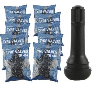 Ventilky pro bezdušové pneumatiky TR414 10x100ks, 30-04-96