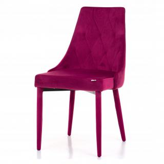 PROXIMA STORE.cz - Celočalouněná jídelní židle VOLTURNO - magenta Farba: ružová