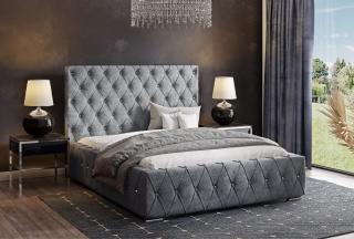 PROXIMASTORE.cz  - Čalouněná postel RENO - barva na míru Veľkosť postele: Pre matrac 140 x 200 cm