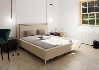 PROXIMASTORE.cz - Designová čalouněná postel TOLENA Veľkosť postele: Pre matrac 140 x 200 cm