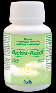 Joalis Activ-Acid® 90 kapslí - metabolismus, kosti, zuby, svaly, trávení  Doplněk stravy