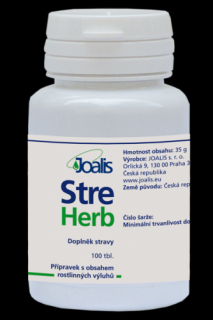 Joalis StressHelp - StreHerb - 100 tbl.  Doplněk stravy