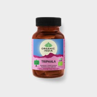 Organic India Bio Triphala 60 kapslí - trávení, vitalita, regenerace  Doplněk stravy