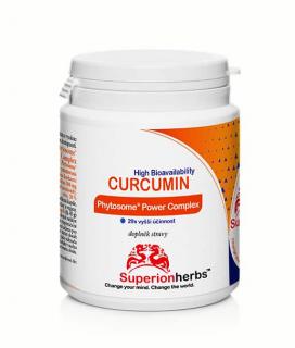 Superionherbs Curcumin Phytosome® Power Complex 90 kapslí  Doplněk stravy