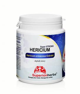 Superionherbs Hericium extrakt 40 % polysacharidů 90 kapslí  Doplněk stravy