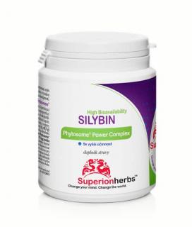 SuperionHerbs Silybin Phytosome® – silybin s vysokou vstřebatelností90 kapslí