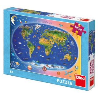 Puzzle - Dětská mapa 300 XL
