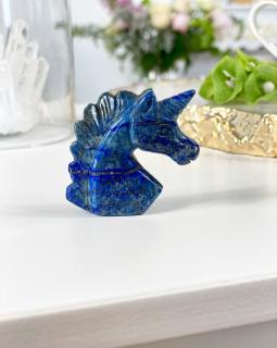 Jednorožec lapis lazuli broušený 5cm