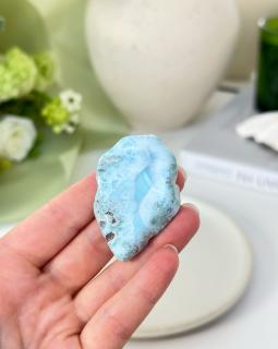 Larimar leštěná destička Dominikánská r. 26g