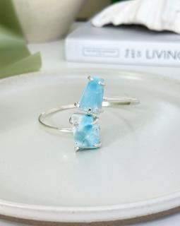 Larimar náramek simple silver Dominikánská rep. 19g