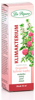 Bylinné kapky Klimakterium, 50 ml