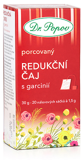 Bylinný porcovaný čaj REDUKČNÍ S GARCINIÍ  - 30g (20 sáčků)