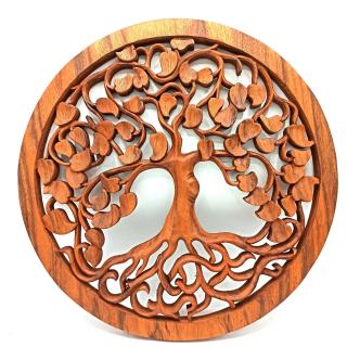 Dekorativní dřevěný panel Strom života Láska 40 cm