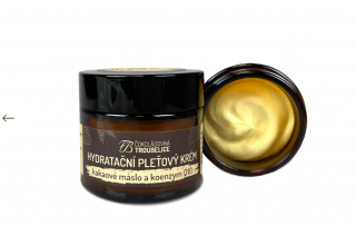 Hydratační pleťový krém s kakaovým máslem a Q10 50ml