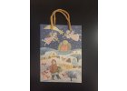 Vánoční dárková taška 13 x 18 cm Motiv: Motiv 2