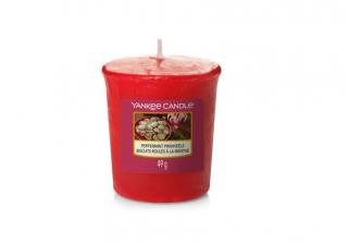 Vonná votivní svíčka Yankee Candle Peppermint pinwheels, 49 g