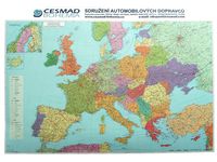 Nástěnná mapa - Evropa