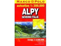 Sešitový atlas Alpy a severní Itálie