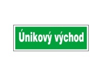 Tabulka - Únikový východ 30 x 10,5