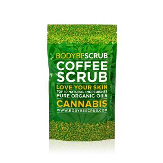 BODYBE Scrub - Kávový peeling Cannabis (100g)