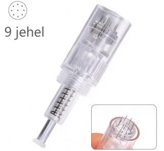 Cartridge pro Dermapen - Mezoterapii 9 jehel - ŠROUBOVACÍ