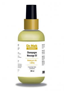 Dr.Nek Cosmetics masážní olej champagne 200 ml