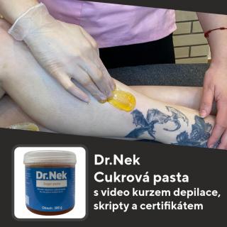 Dr.Nek Cukrová pasta s video kurzem depilace, skripty a certifikátem
