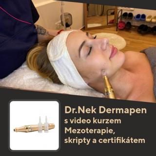 Dr.Nek Dermapen s video kurzem Mezoterapie, skripty, certifikátem a Dr.Nek Antiageing sérum ZDARMA