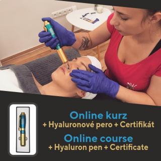 Dr.nek online kurz Hyaluron Pen včetně certifikátu a pera