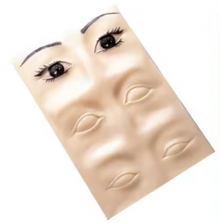 Dr.Nek trénovací kůže silikonová pro permanentní make up 3D oči
